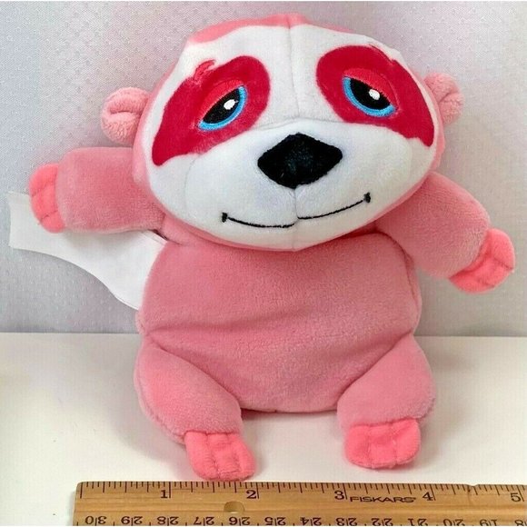 Cutetitos Basic Fun Pink Sloth Stuffed Plush Animal Beanie Toy Chili Pepper 2018 - Picture 7 of 9